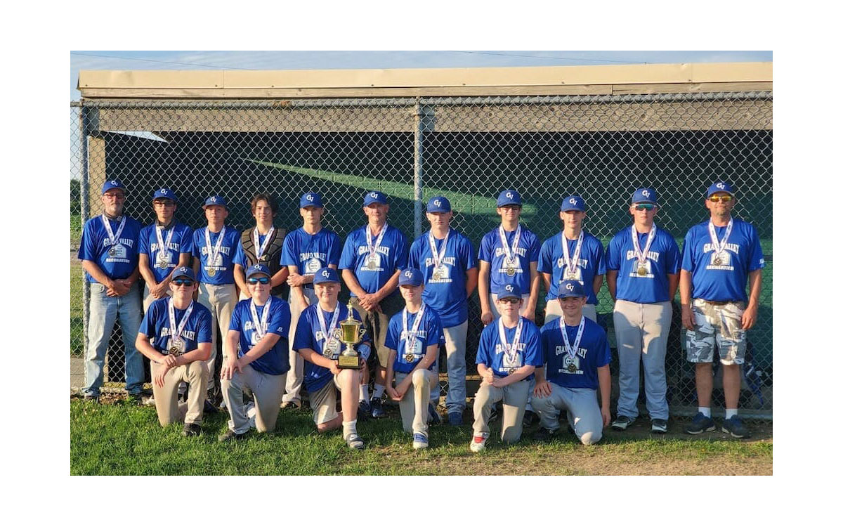 2020 Juniors Baseball Champions - Grand Valley
